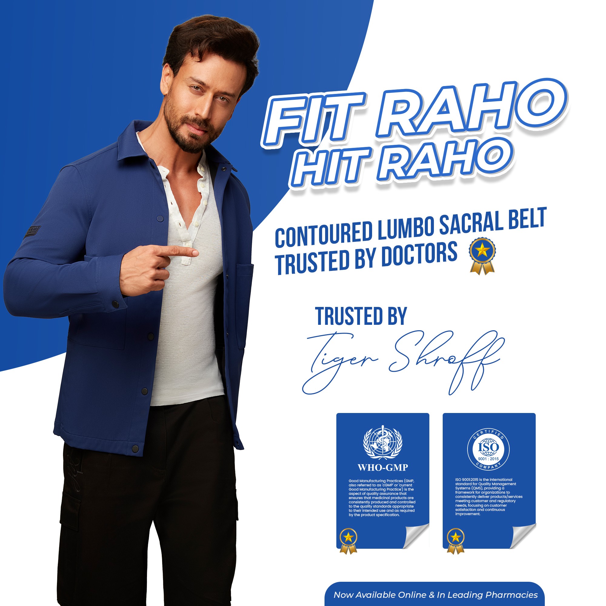 stay fit n hit with back pain belt