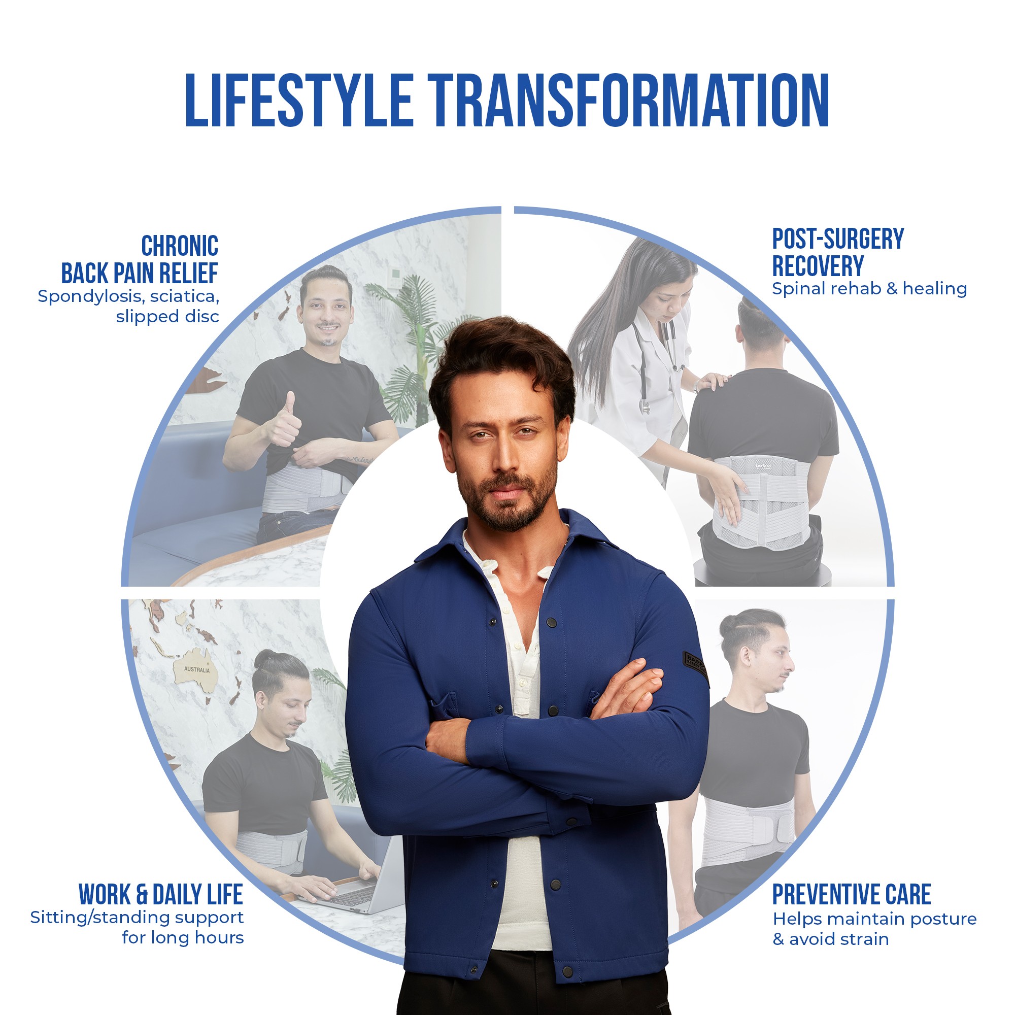 back pain belt use for chronic back pain relief post surgery recovery preventive care