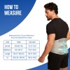 back pain belt size measurement chart guide