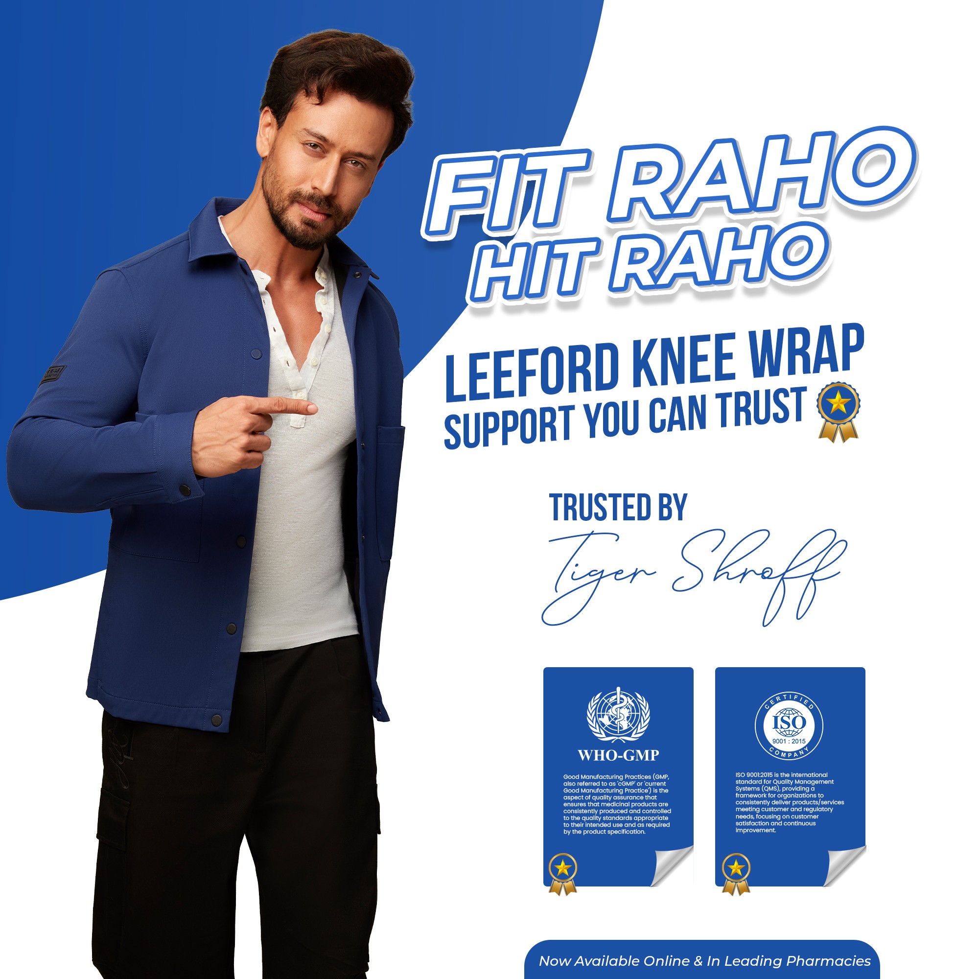 fit raho hit raho with leeford knee wrap
