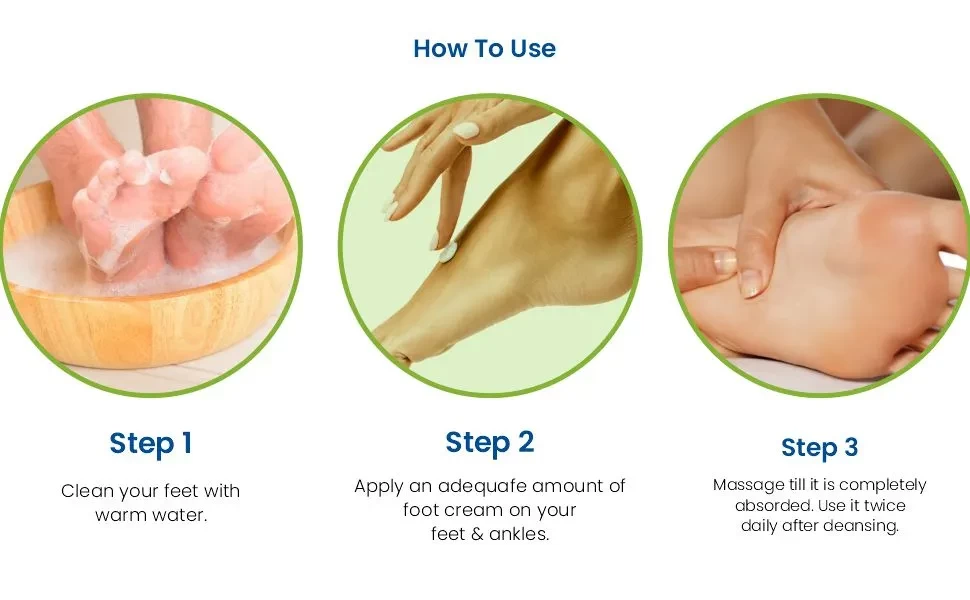 Soft soles intensive foot care cream  how to use