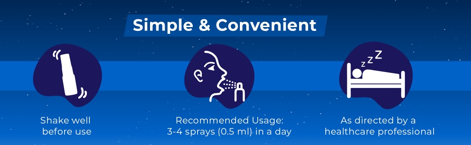 Restonite Melatonin Sleep Spray use guide