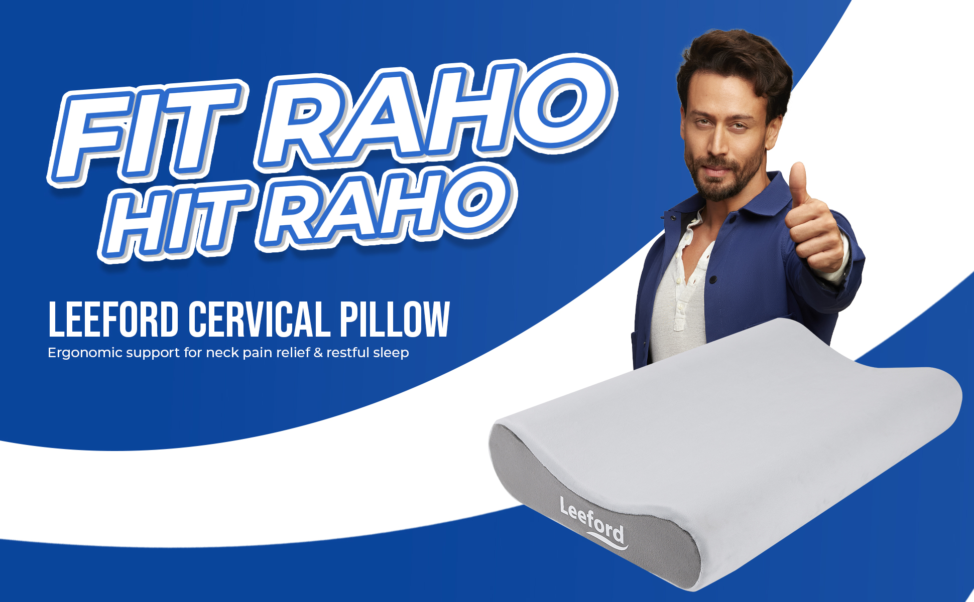 stay fit n hit with cervical pillow