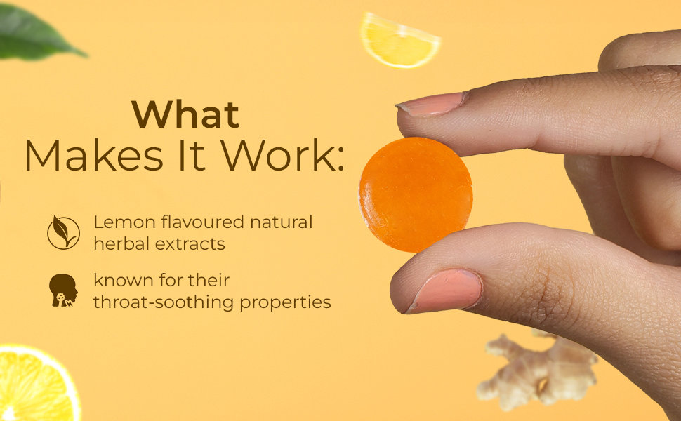 Leekuf lozenges with ginger and lemon what makes it perfect