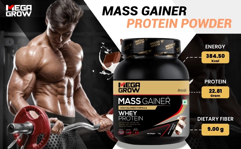 Megagrow Milk Chocolate Mass Gainer key details