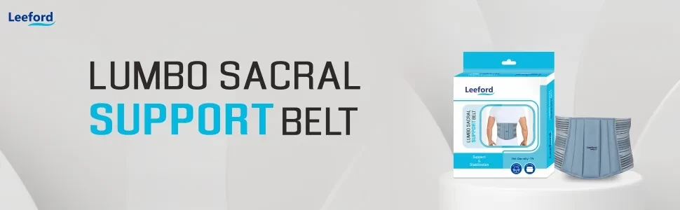 Leeford lumbo sacral support belt
