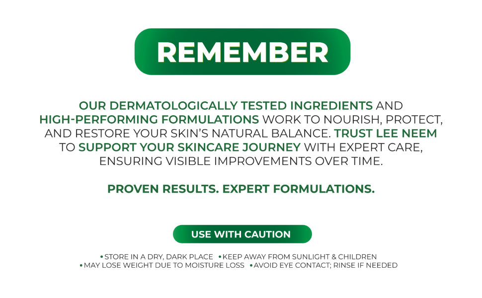 Lee‑Neem antibacterial soap with turmerici important note