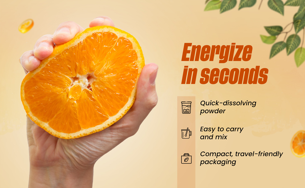 Rock on glucose-c orange key benefits