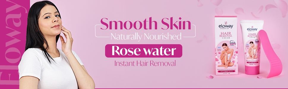 eloway hair removal cream with rose water