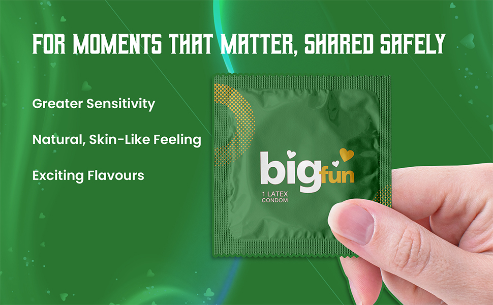 bigfun mogra flavoured condom natural skin like feeling