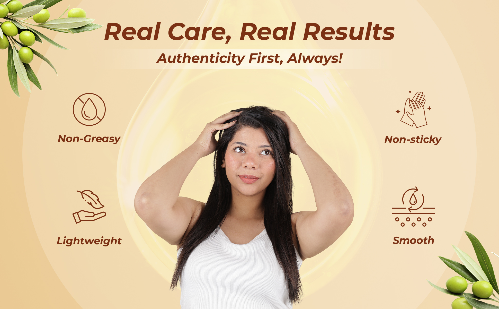 Oligro Olive Oil with Vitamin-E with real benefits