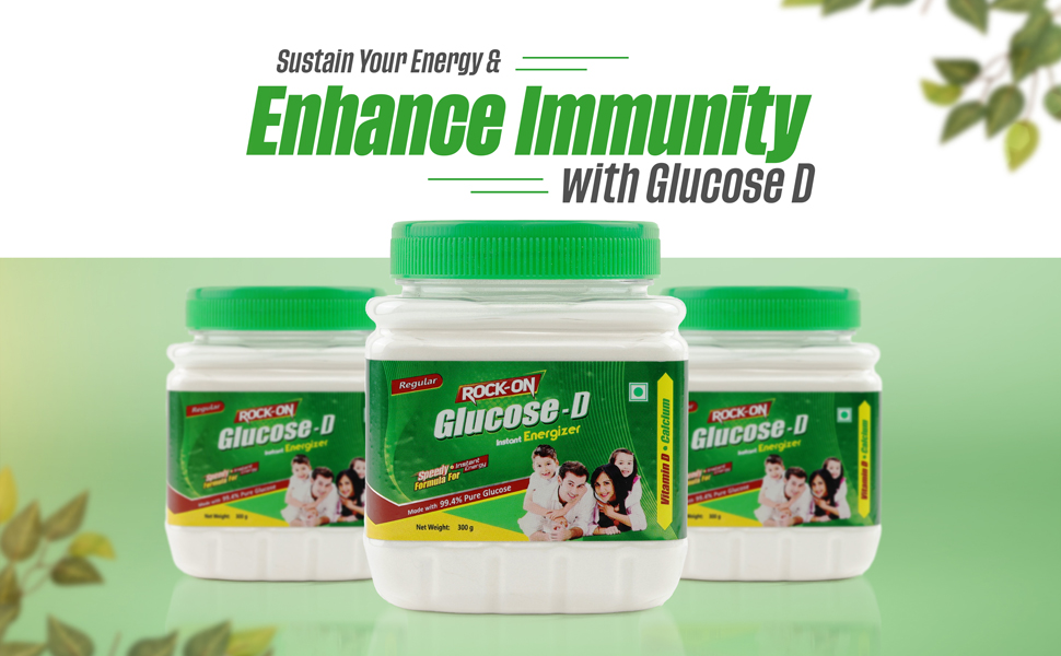Rock on glucose-d regular sustain your energy