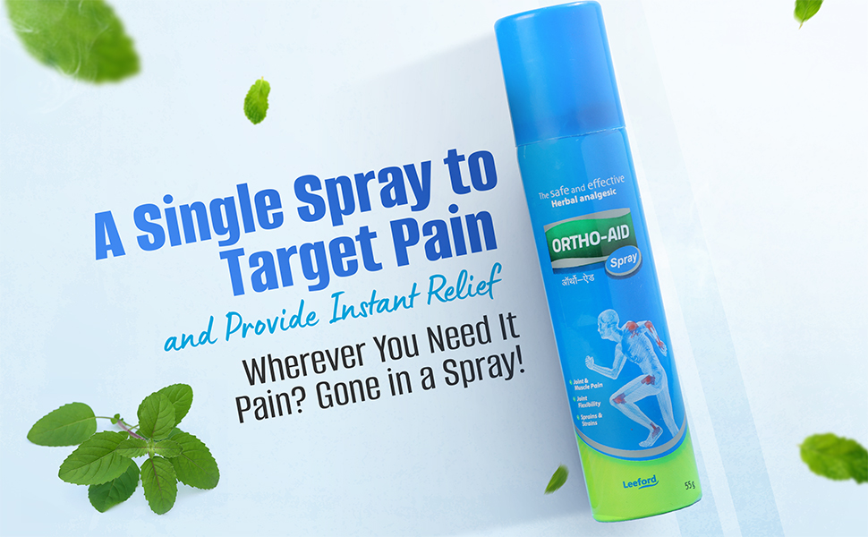Ortho Aid Ayurvedic Spray for pain relief