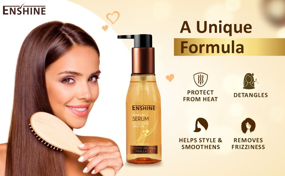 enshine hair serum protects from heat