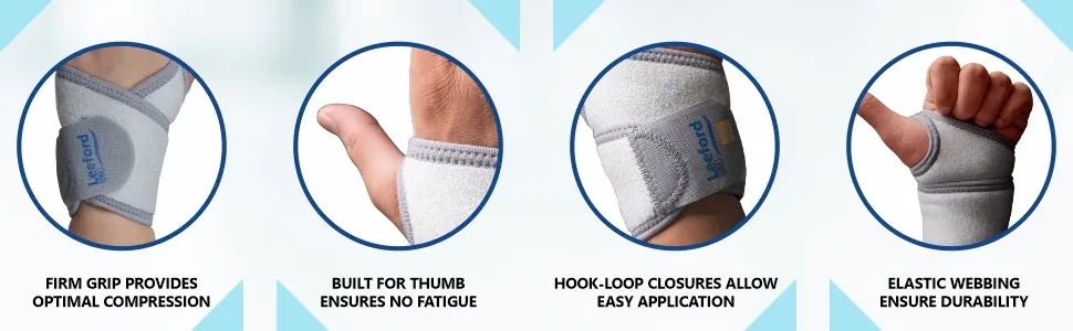Leeford wrist support features