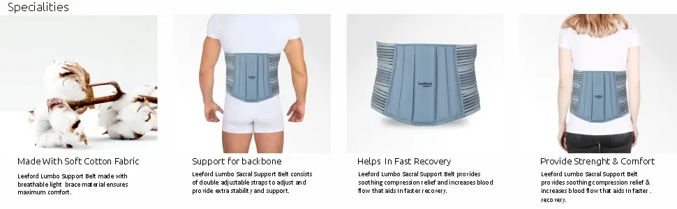 lumbo sacral belt key features