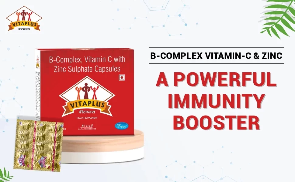 Leeford VitaPlus B-Complex Capsules powerful immunity booster
