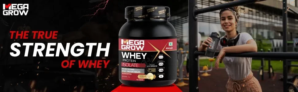 Megagrow Isolate Whey the true strength