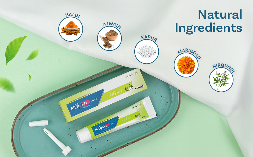 Pilogo ayurvedic cream natural ingredients