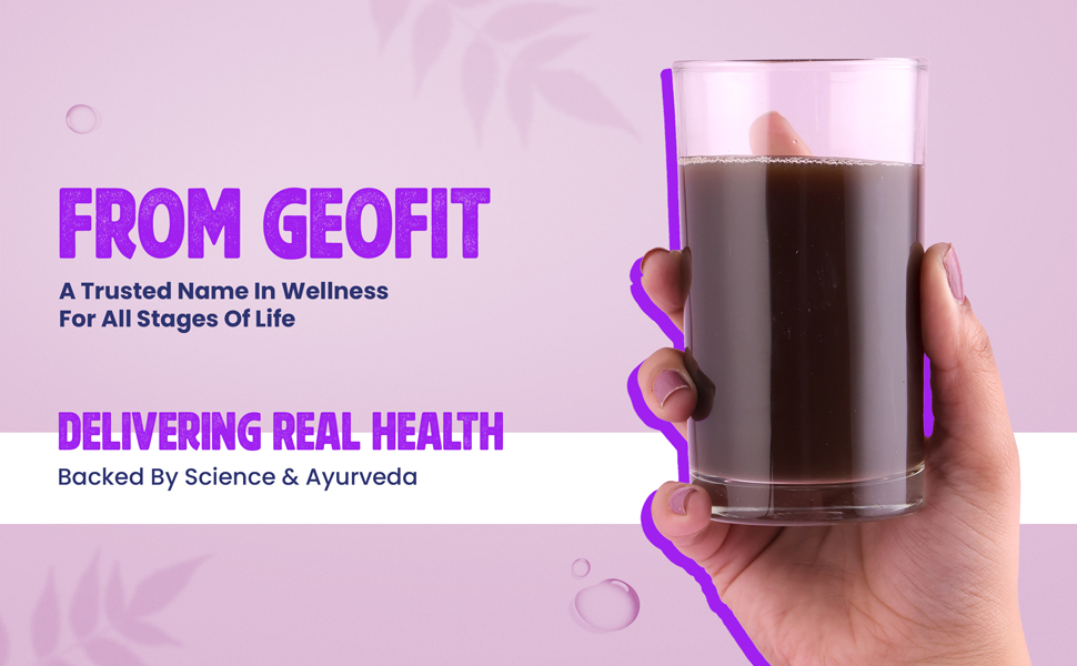 Geofit Jamun Neem Karela Juice delivering real health