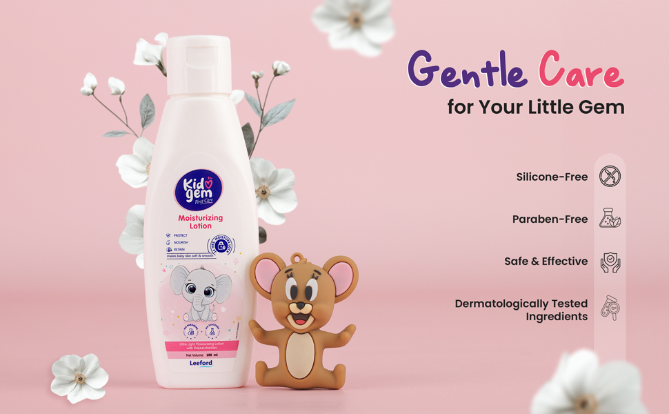 Kidogem Moisturizing Baby Lotion chemicals free