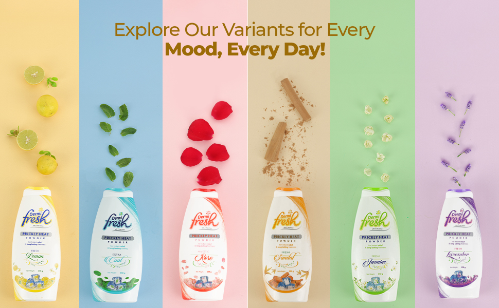 explore the dermi fresh multi variants products range