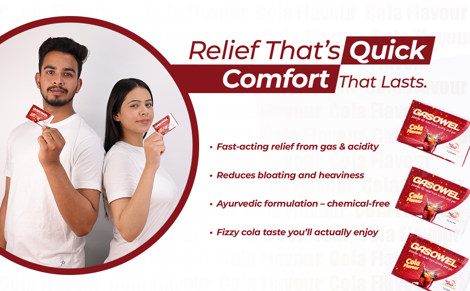 Gasowel cola flavor powder all benefits