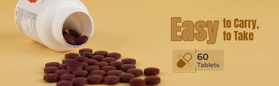 Livoset Tablets 60 Tab easy to carry