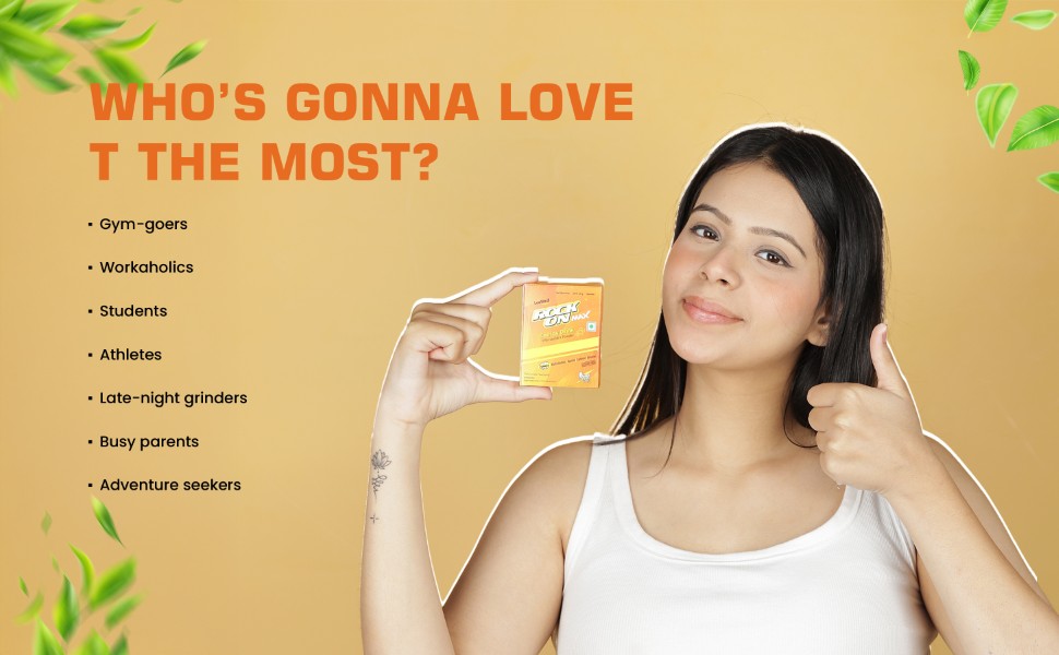 Rock on max energy drink powder sachet who can use it