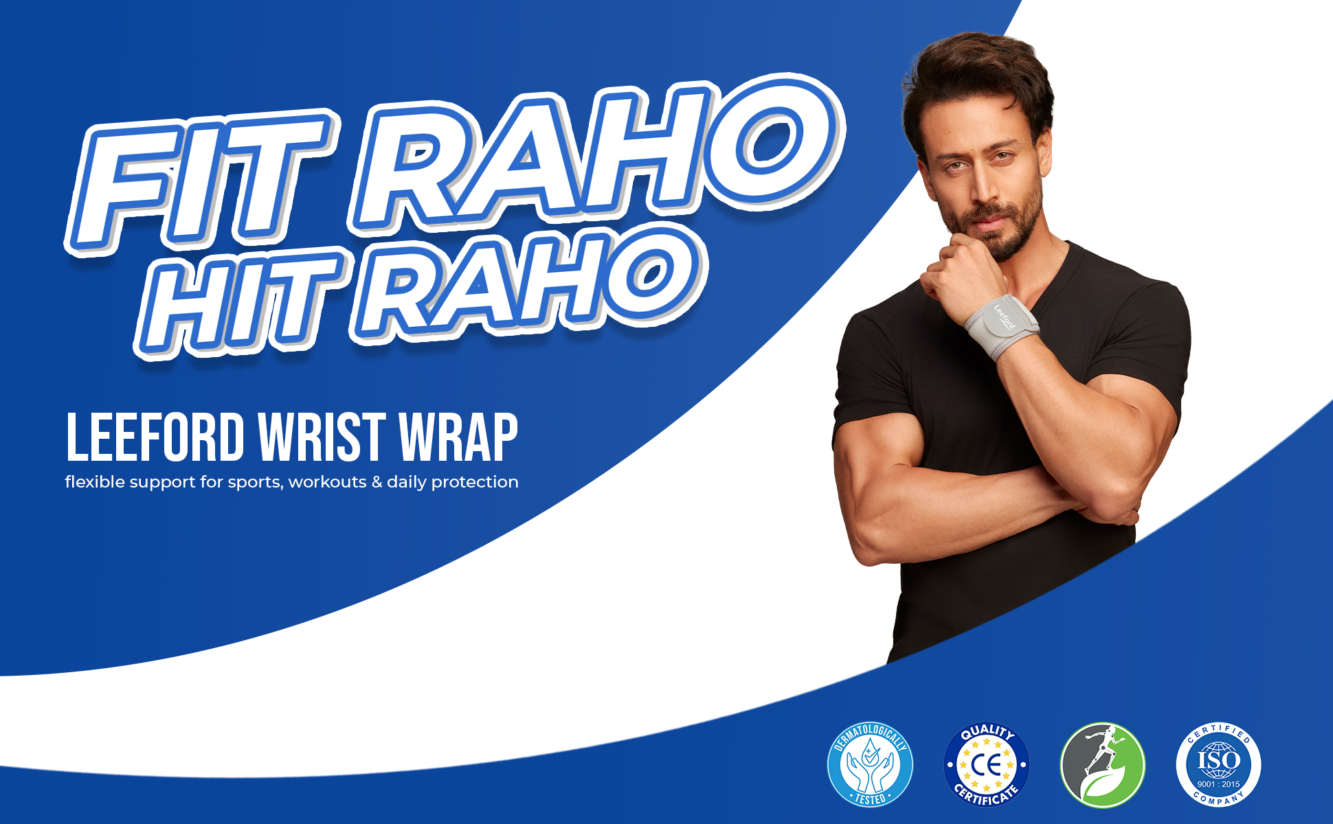 stay fit n hit by leeford wrist wrap