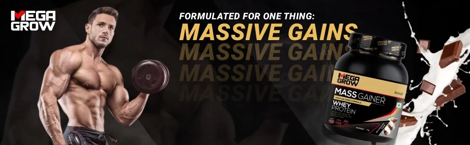 Megagrow Milk Chocolate Mass Gainer massive gains