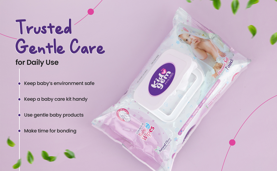Kidogem Baby Wipes all benefits