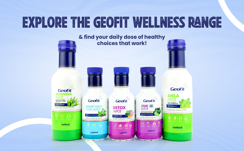 explore the geofit wellness range