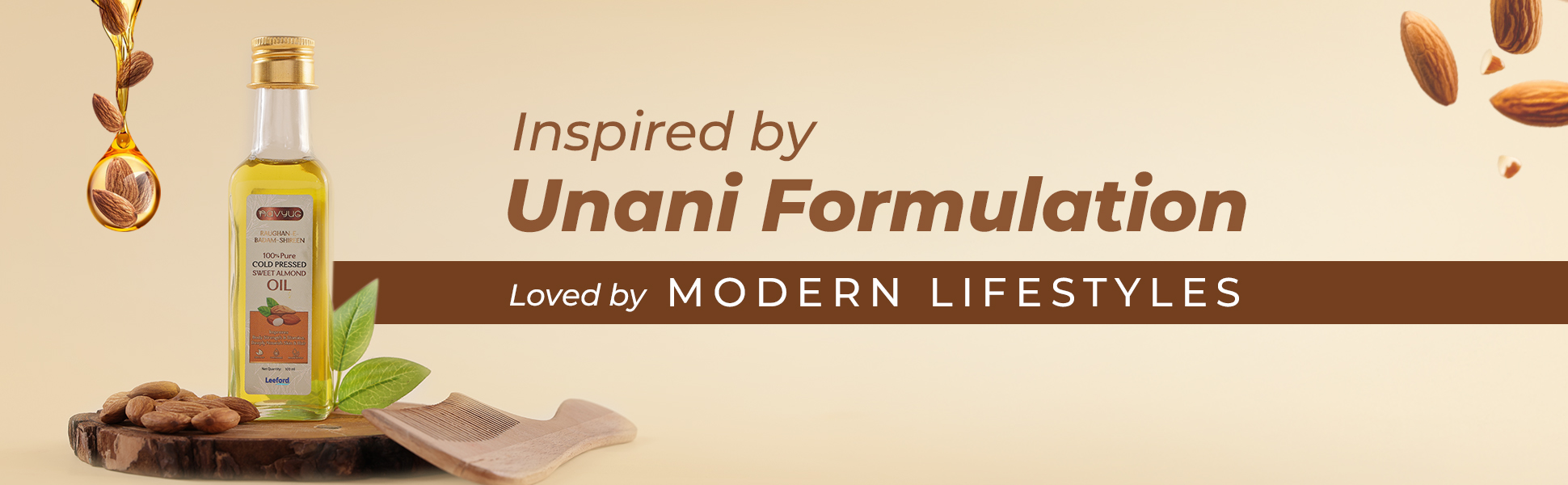 Navyug Almond Oil inspired by unani formula