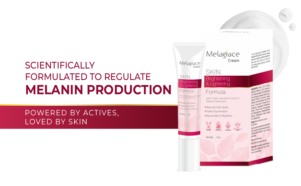 Melagrace Brightening Cream specifically formulated