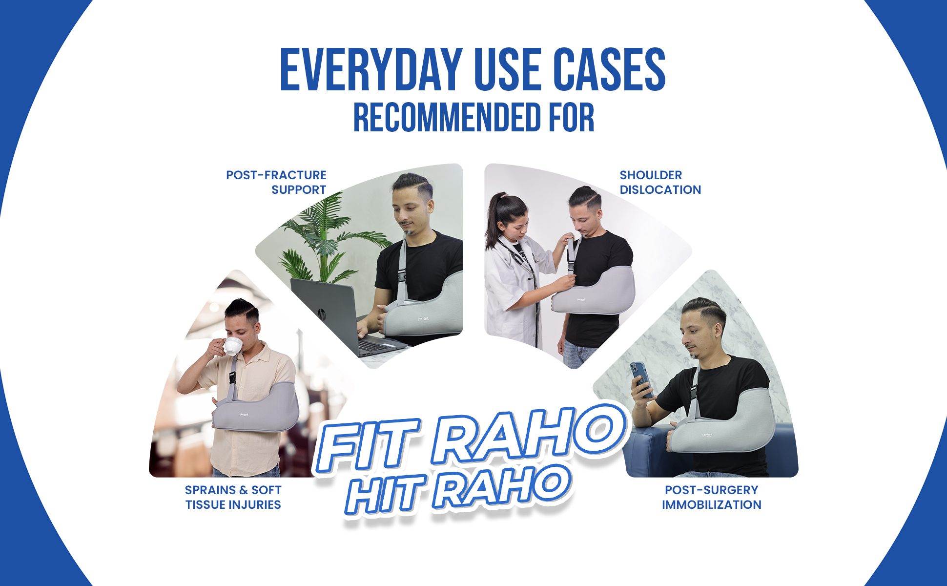 arm sling can use for post surgery injury or fracture recovery