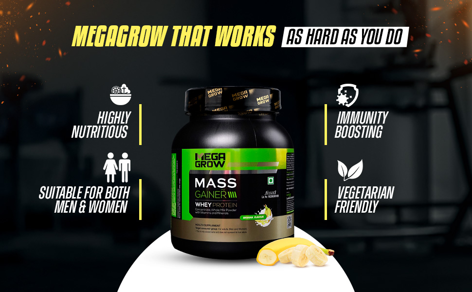 Megagrow Mass Gainer benefits