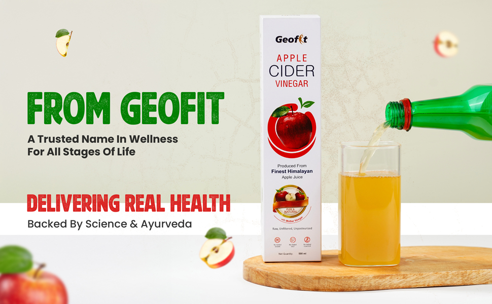 Geofit apple cider vinegar delivering real health