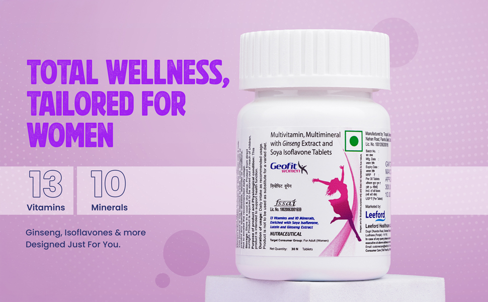 Geofit Multivitamin Tablet for Women