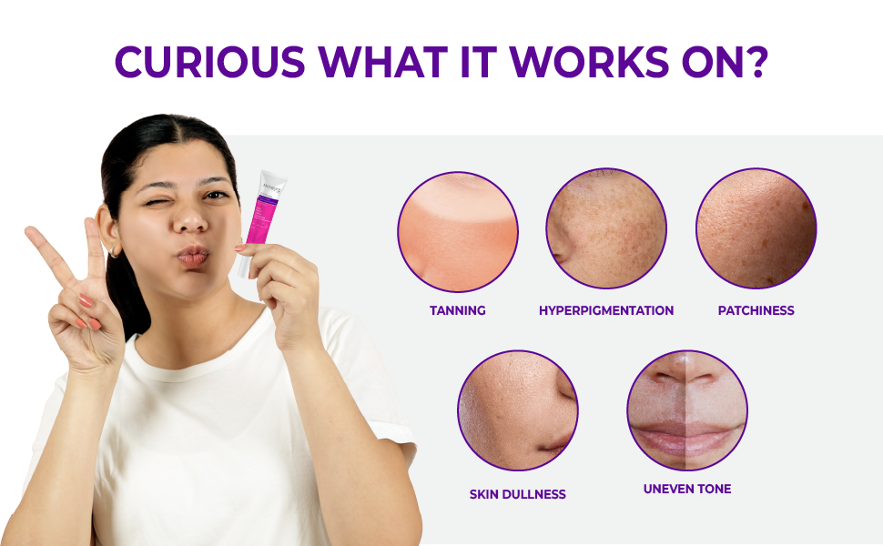 Melagrace Prime Brightening Cream for tanning pigmentation