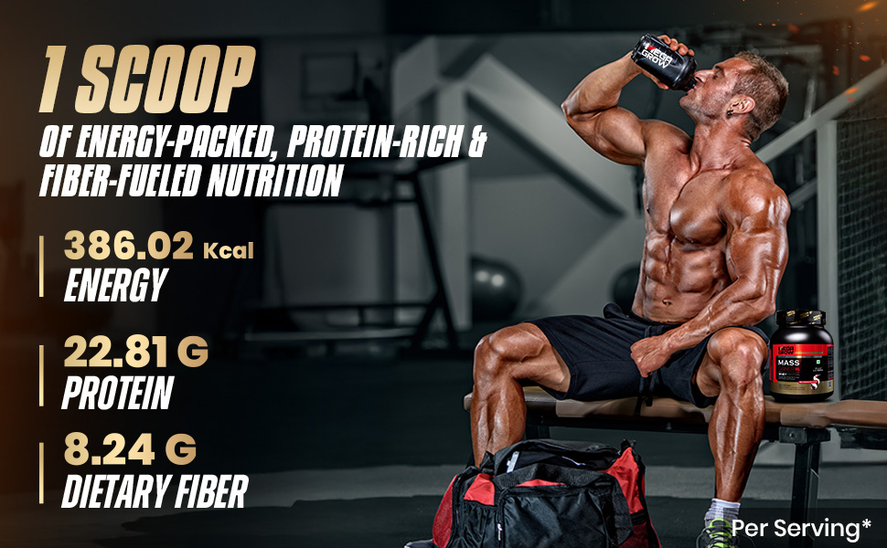 Megagrow Milk Chocolate Mass Gainer details