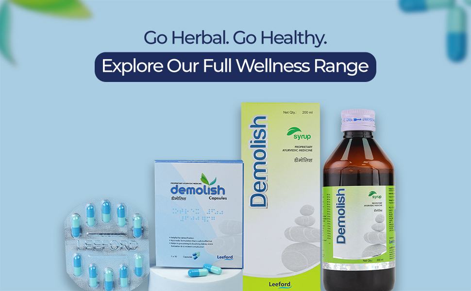 Demolish Ayurvedic Capsules explore full wellness range