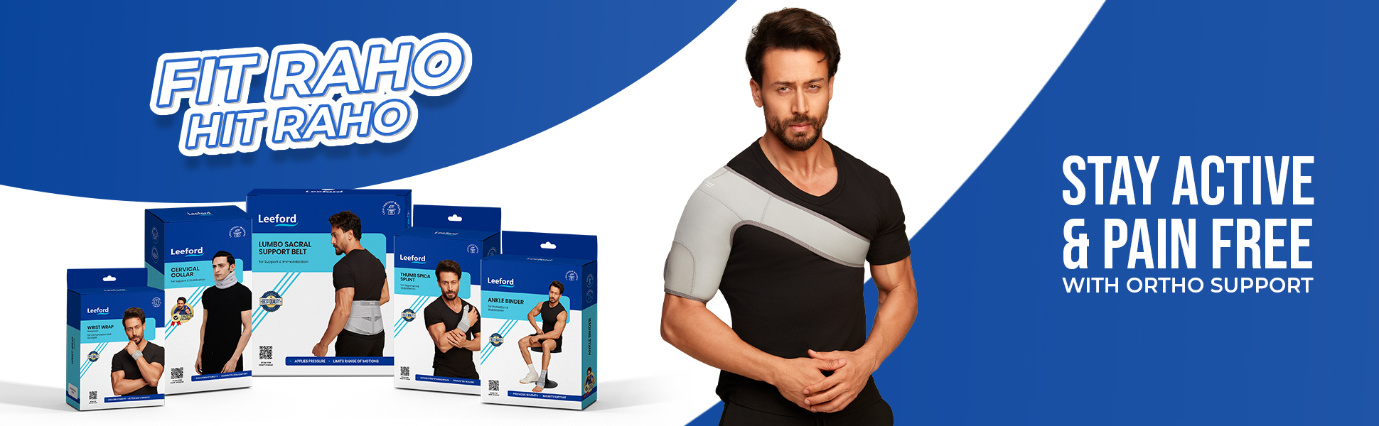 stay active n pain free with shoulder support belt