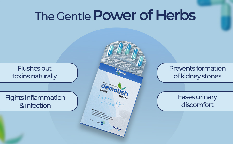 Demolish Ayurvedic Capsules benefits