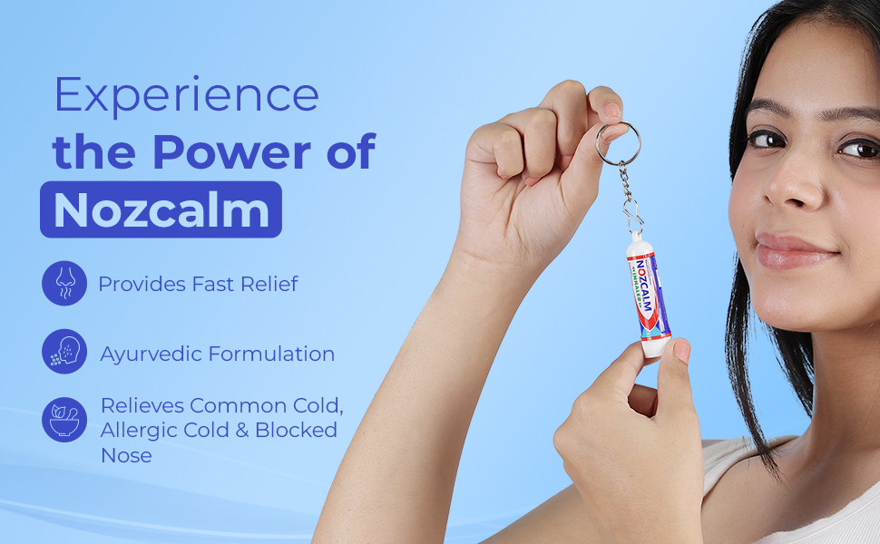 Nozcalm inhaler key benefits