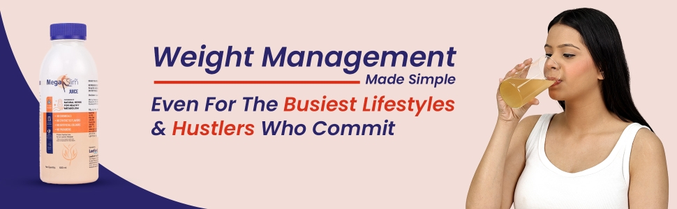 megaslim herbal juice weight management easily