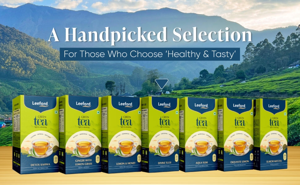 explore the leeford green tea collection