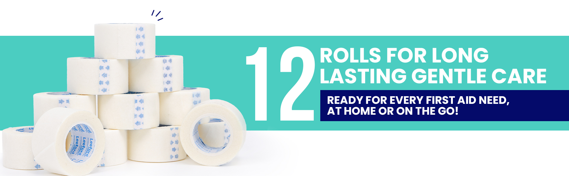 Leeford Microporous Surgical Tape for long lasting gentle care