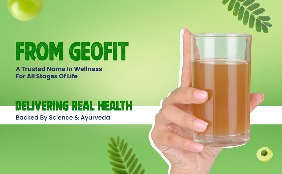 Geofit Amla Juice delivering real health