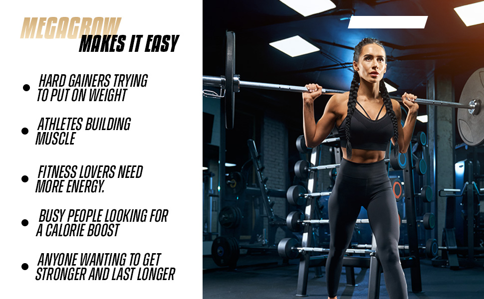 Megagrow Milk Chocolate Mass Gainer benefits